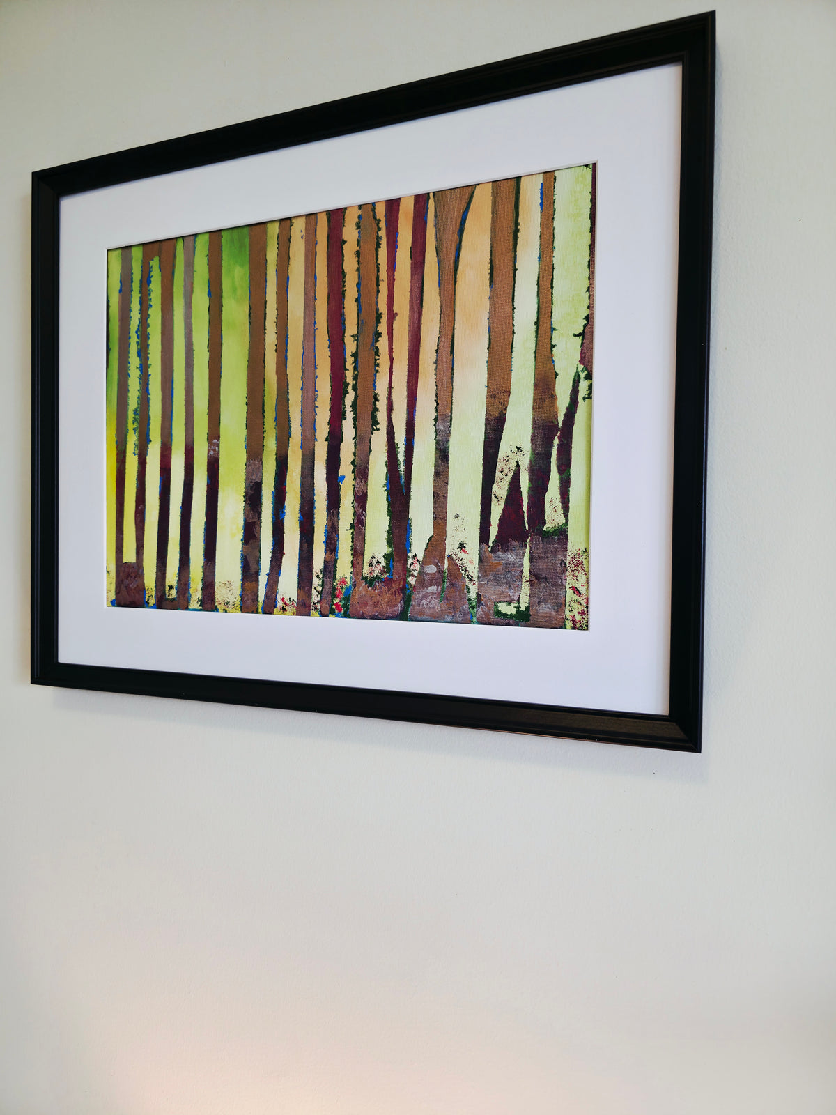 A Little Nature, Lot of Color – Original Acrylic Painting
