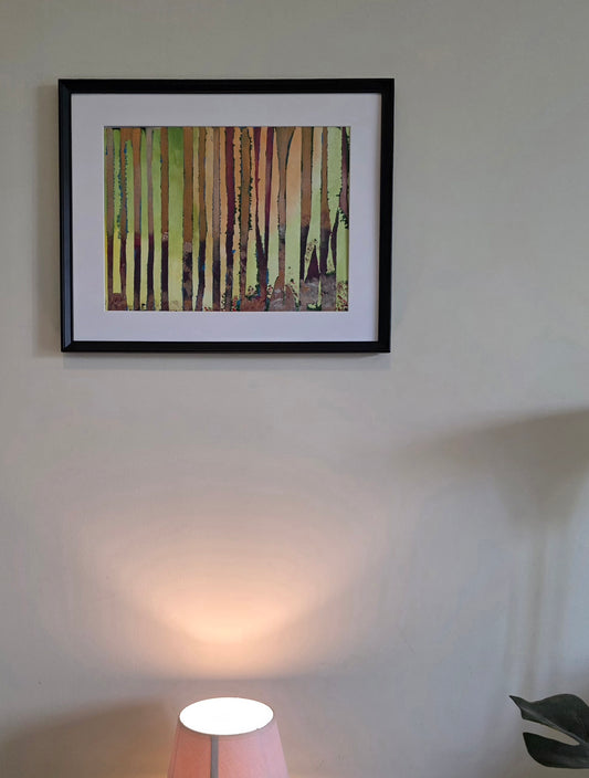 A Little Nature, Lot of Color – Original Acrylic Painting