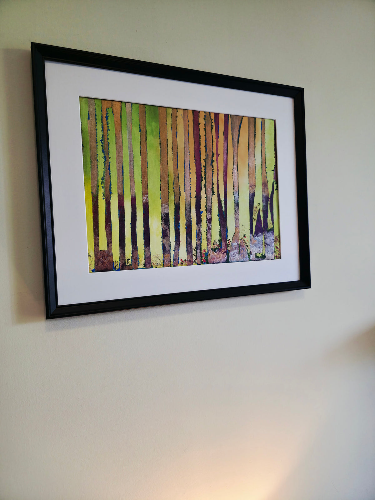A Little Nature, Lot of Color – Original Acrylic Painting