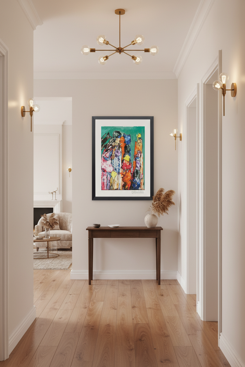 Vibrant Abstract Expressions - Bold and Colorful Original Painting