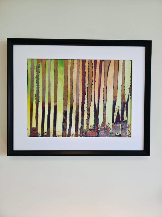 A Little Nature, Lot of Color – Original Acrylic Painting